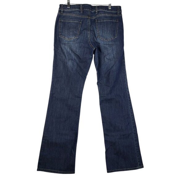 Cabi Boot Cut Jeans Women's 10 Dark Wash Mid Rise Preppy Style #333L - Picture 2 of 10